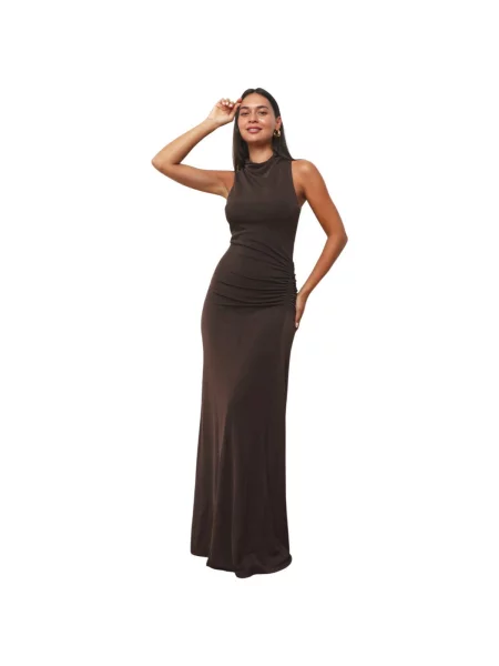 Rochie La Modeuse maro