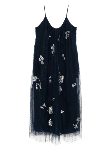 Rochie Biyan din tul de costum albastru