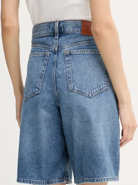 Calvin Klein Jeans bermudy jeansowe niebieskie