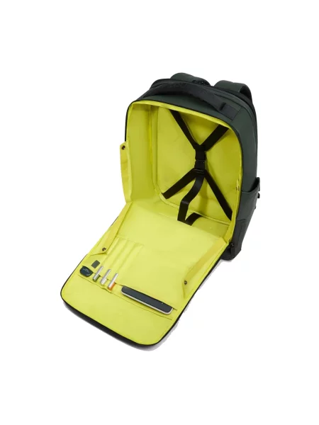 Torba na laptopa Piquadro zielona