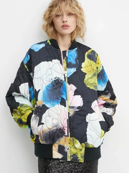 Stine Goya geaca bomber femei de tranzitie oversize negru