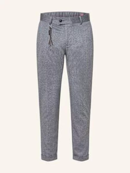 Cg Club Of Gents Oblekové Kalhoty Cg Clow Slim Fit Z Žerzeje 61 hellblau
