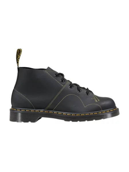Botki Dr. Martens skórzane czarne
