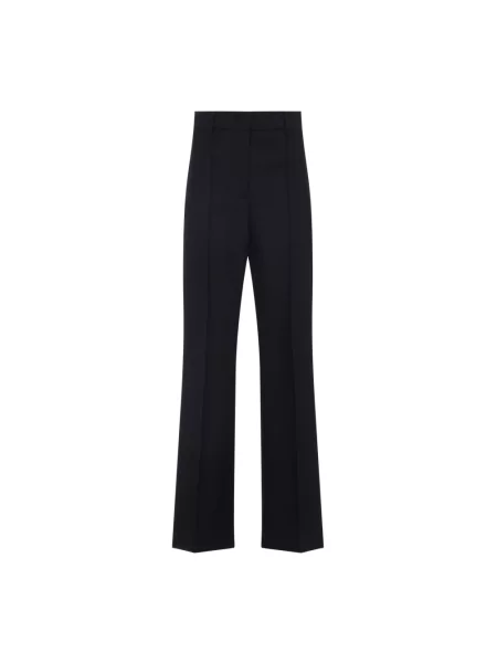 Spodnie Prada wełniane niebieskie