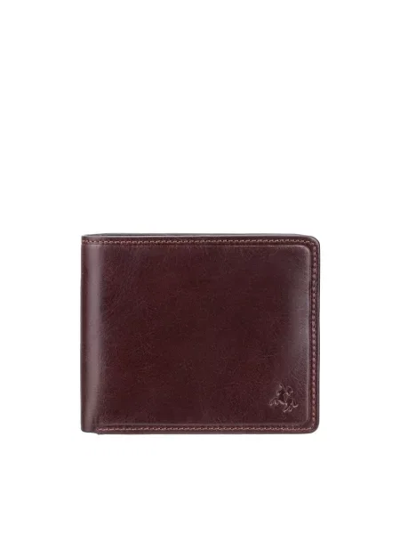 Кожаный кошелек Visconti коричневый