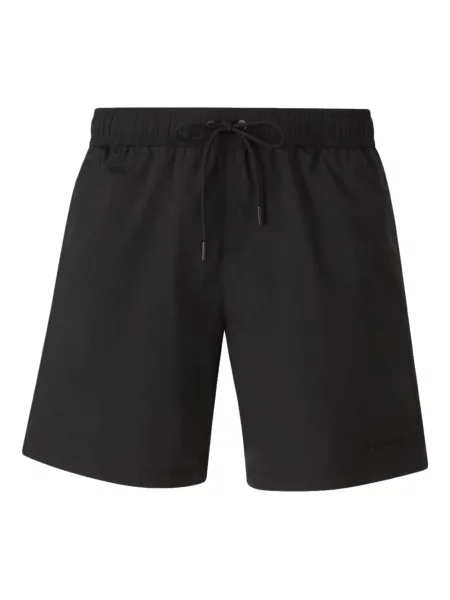 Slip de baie Moncler cu broderie negru
