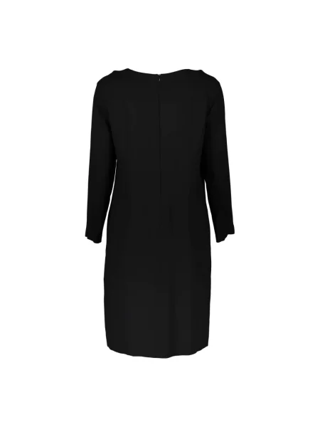Sukienka Gant z długim rękawem elegancka czarna