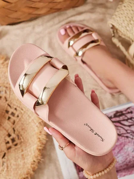 Papuci de casă Resti roz