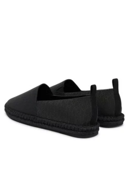 Calvin Klein Espadrile Espadrille Aop Cv črna