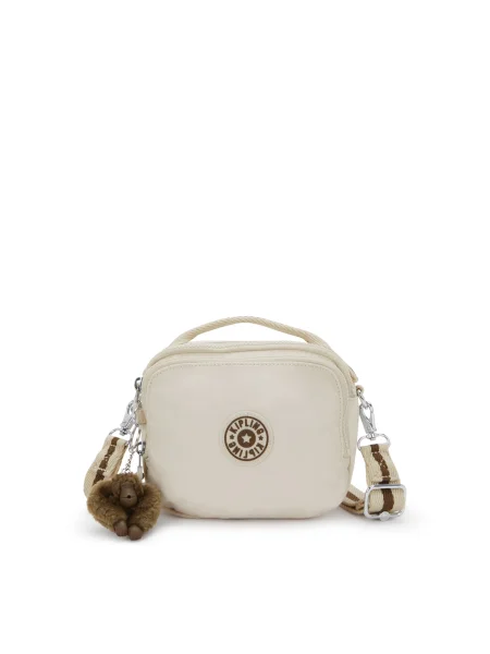 KIPLING Geantă de umăr Cahir natural alb