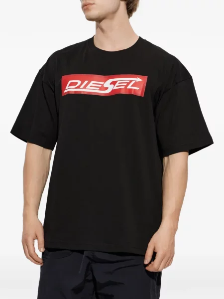 Tricou Diesel cu imagine negru