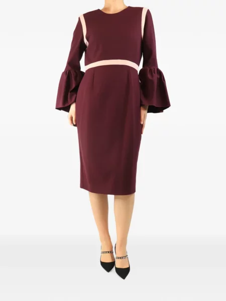 Rochie midi Roksanda roșu