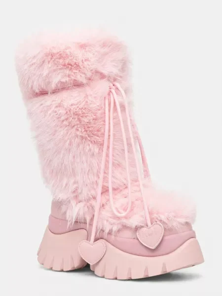 Koi Footwear cizme de iarna Kawaii Sasquatch roz