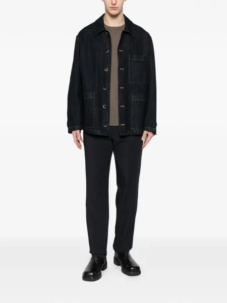 Hlače Emporio Armani plava