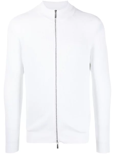 Pulover Moorer tricotate alb