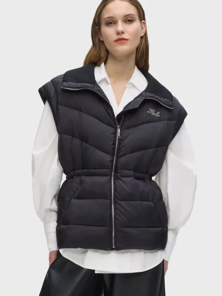 Легкий жилет Karl Lagerfeld чорний