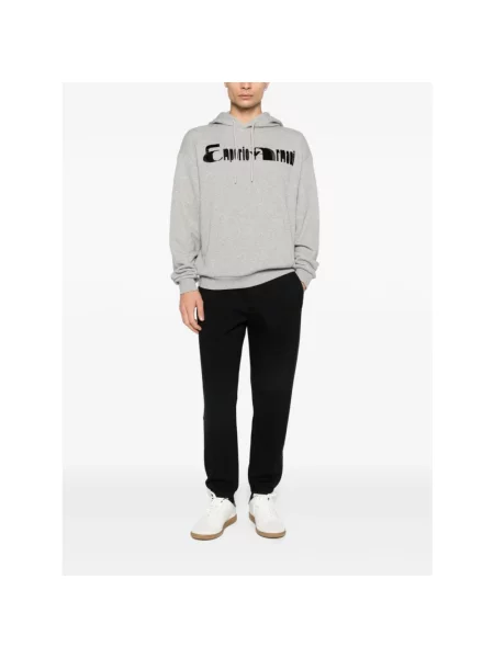 Spodnie Emporio Armani czarne