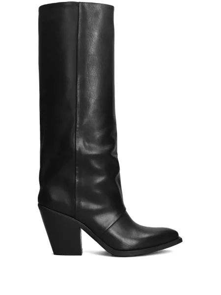 Botine Metisse din piele negru