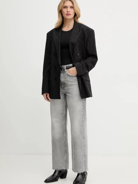 Джинси AllSaints висока посадка