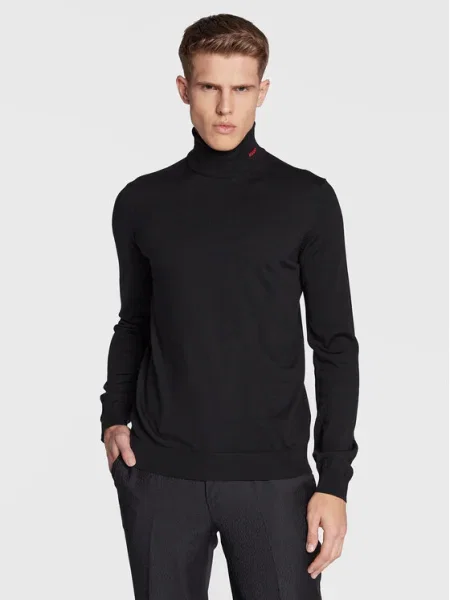 Pulover Hugo de lână negru