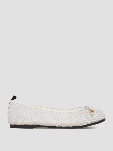 Балетки Moschino белые