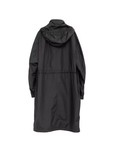 Geacă Moncler cu glugă negru