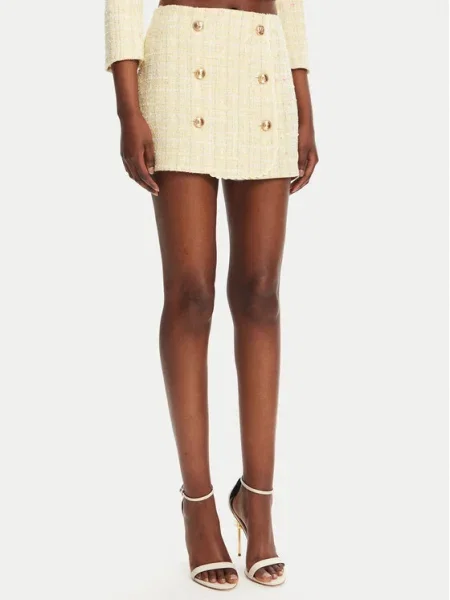 Elisabetta Franchi Fustă mini galben