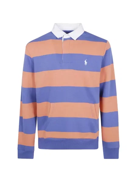 Tricou polo Polo Ralph Lauren cu broderie albastru