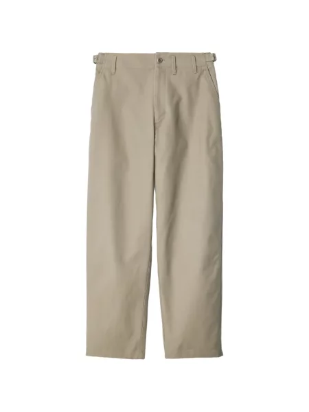 Pantaloni Lemaire din țesătură twill conici