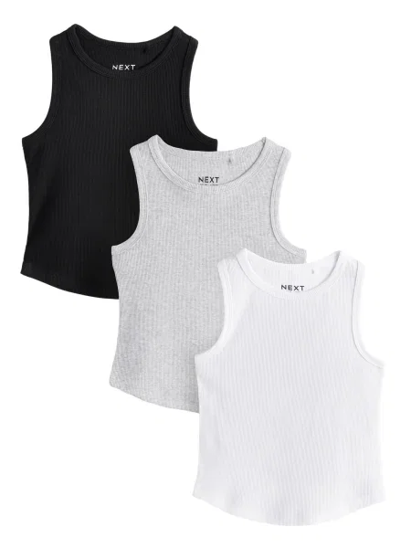 Next Top gri / negru alb