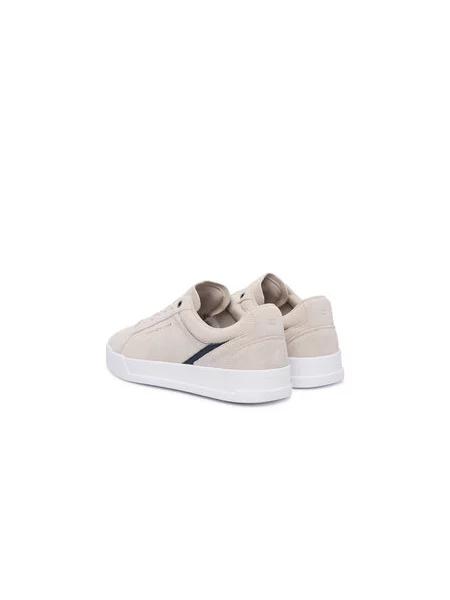 Tenisice Tommy Hilfiger Th Court Premium Suede Svijetlo bež