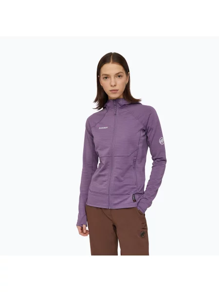 Bluză pentru femei Mammut Taiss ML Hooded Jacket paloja
