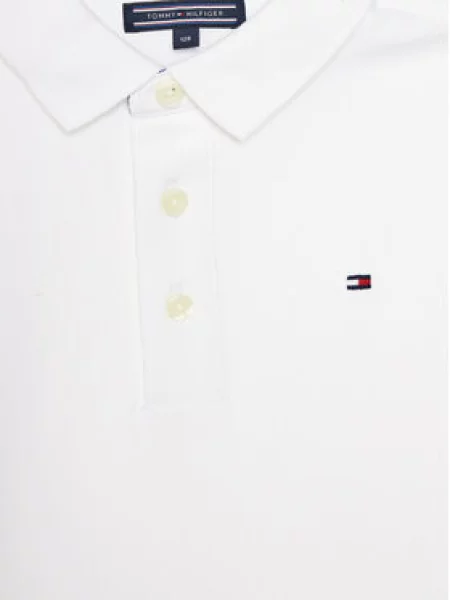 TOMMY HILFIGER Marškinėliai tamsiai mėlyna / raudona balta