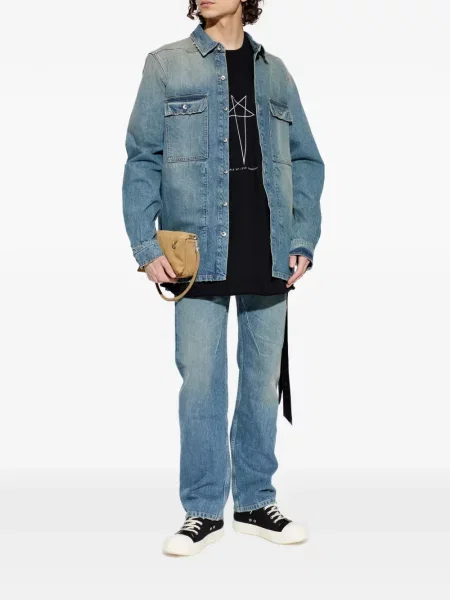 Blugi Rick Owens Drkshdw albastru