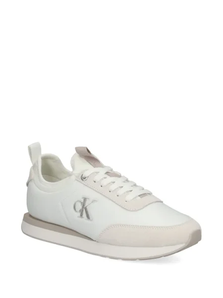 Sneakerși Calvin Klein Jeans alb