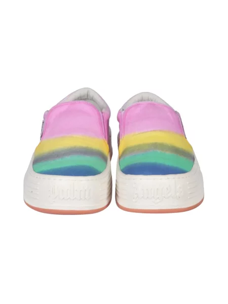 Sneakersy Palm Angels skórzane wsuwane różowe