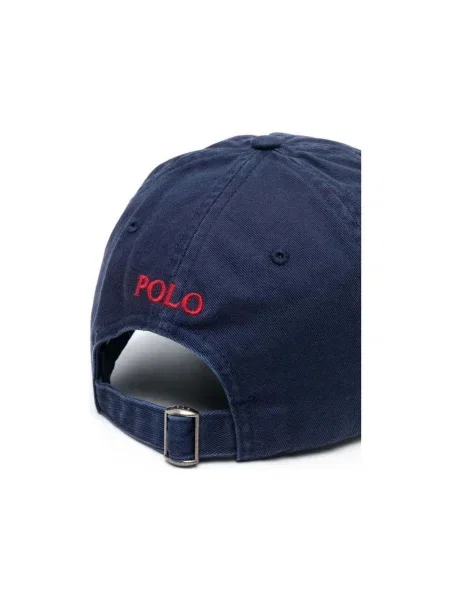 Ralph Lauren Șapcă bleumarin roșu