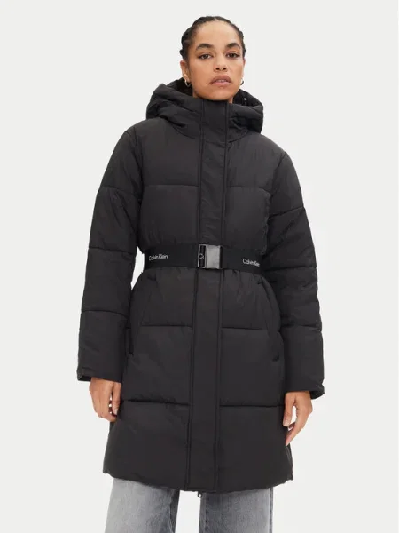 Calvin Klein Jeans Зимно палто черен