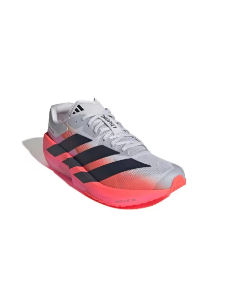 ADIDAS PERFORMANCE Pantofi sport Adizero Dropset Pro metalic / deschis / roșu neon gri