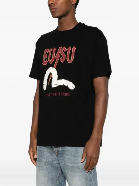 Tricou Evisu cu imagine negru