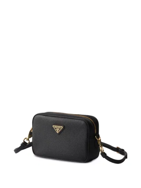 Body Prada din piele negru