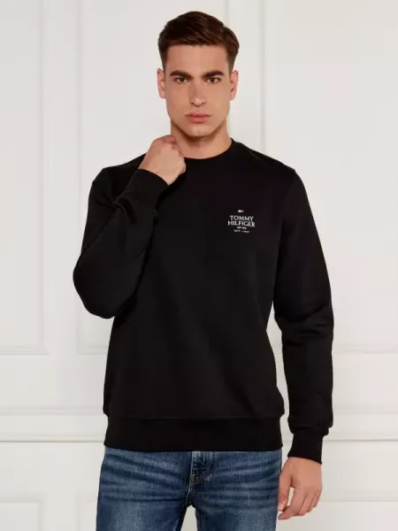 Tommy Hilfiger Pulóver fekete