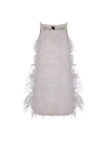 Sukienka mini Pinko garniturowa biała