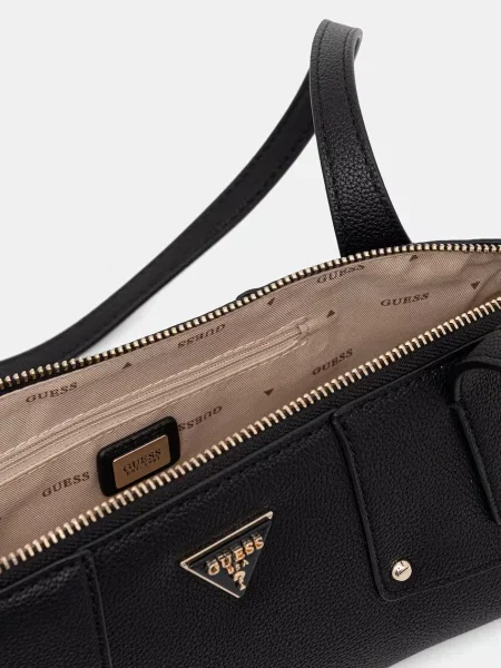 Кожаная сумка-багет Guess