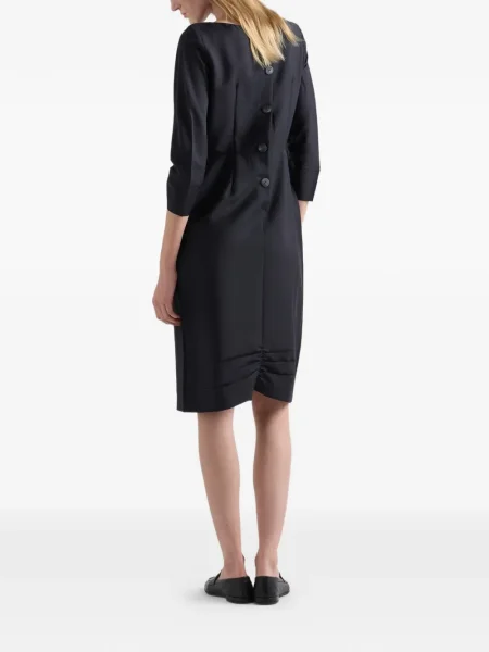 Костюм рокля Prada от мохер синьо