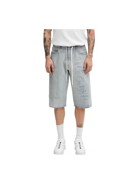 Maison Margiela szorty jeansowe niebieskie