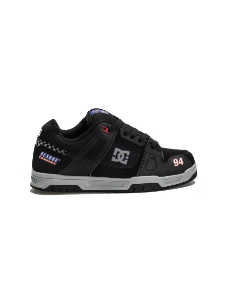 Trampki DC Stag Black/ Grey/ Blue EUR 42 czarne