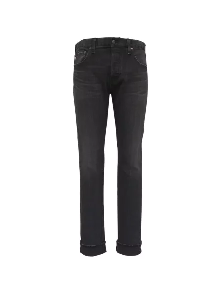 Blugi Ag Jeans cu 5 buzunare negru