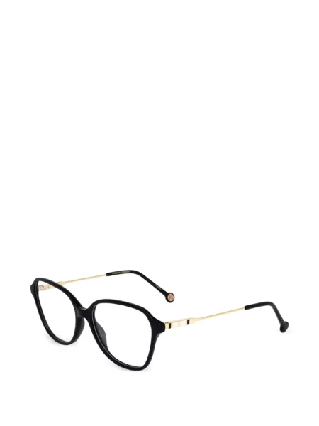 Ochelari de soare Carolina Herrera cu imprimeu geometric negru