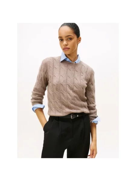 Sweter Tommy Hilfiger szary